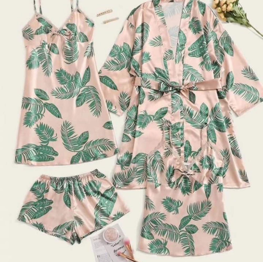 4 piece lingerie set